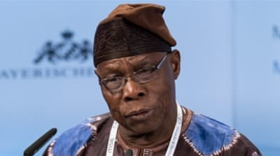 Former President of Nigeria Olusegun Obasanjo [EPA]