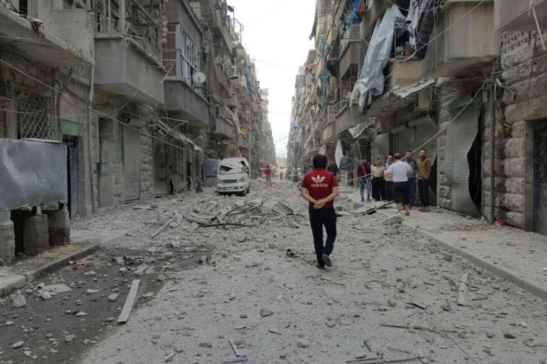 Zouhir Al Shimale Aleppo air strikes