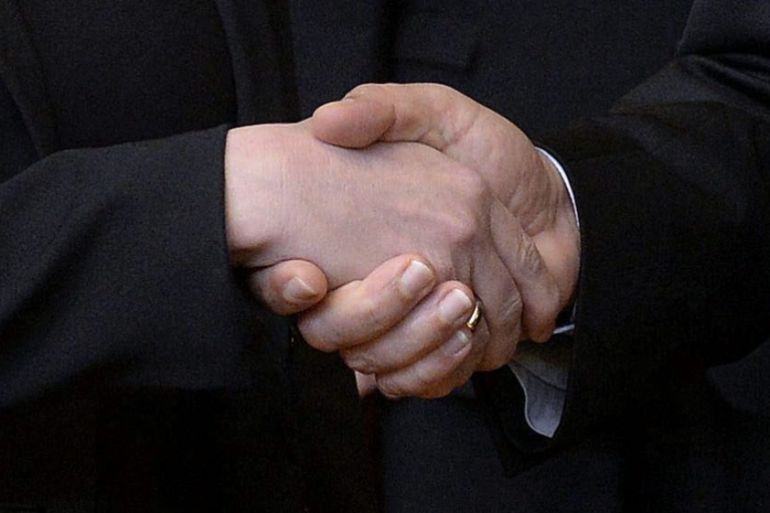 Switzerland handshake