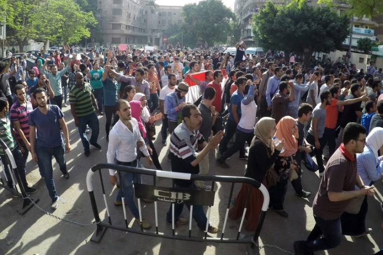 DO NOT USE - Anti-government protest in Cairo