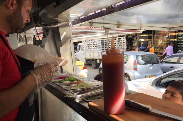 Palestine food truck
