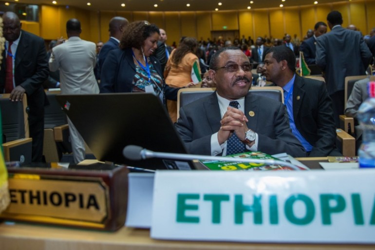 Ethiopia Prime Minister Hailemariam Desalegn