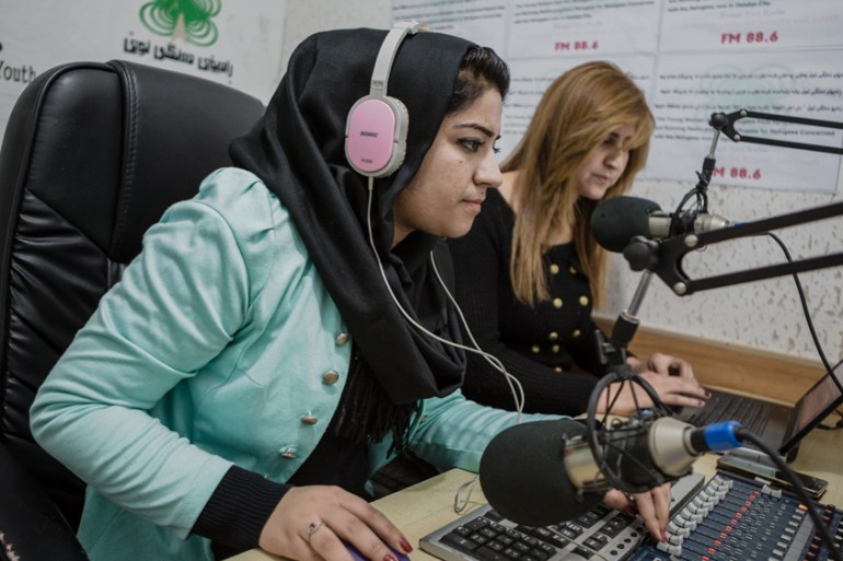 Iraq refugee radio