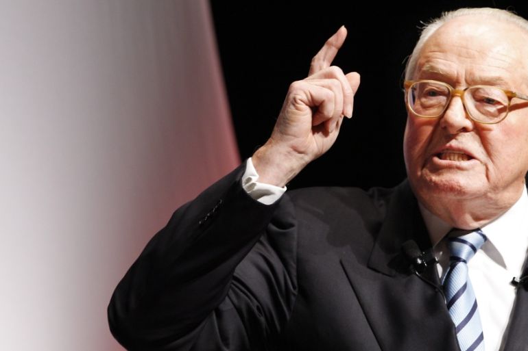 Jean-Marie Le Pen, former leader of the far-right National Front, fined 30,000 euro for Holocaust remarks