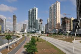 General view of high-rise buildings in Panama City, Panama [EPA]