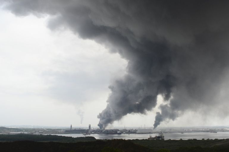 Mexico oil plant explosion
