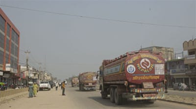 Fuel supply has been revived after border blockade was lifted in February [Prabhat Jha/Al Jazeera]