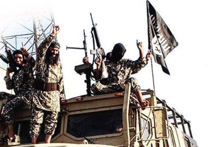 ISIL Fighters taken from Dabiq Magazine