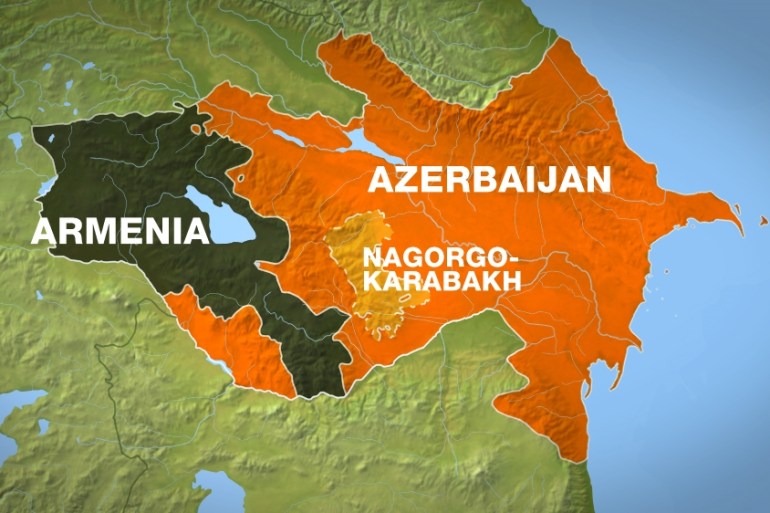 Nagorno-Karabakh map