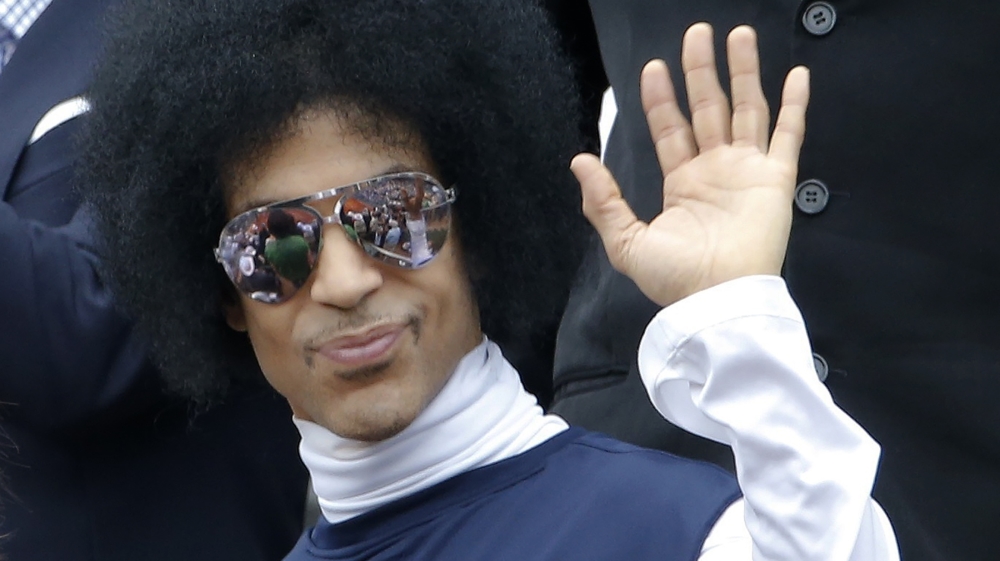 Prince was inducted into the Rock and Roll of Fame in 2004, which hailed him as a musical and social trailblazer [Jean-Paul Pelissier/Reuters]