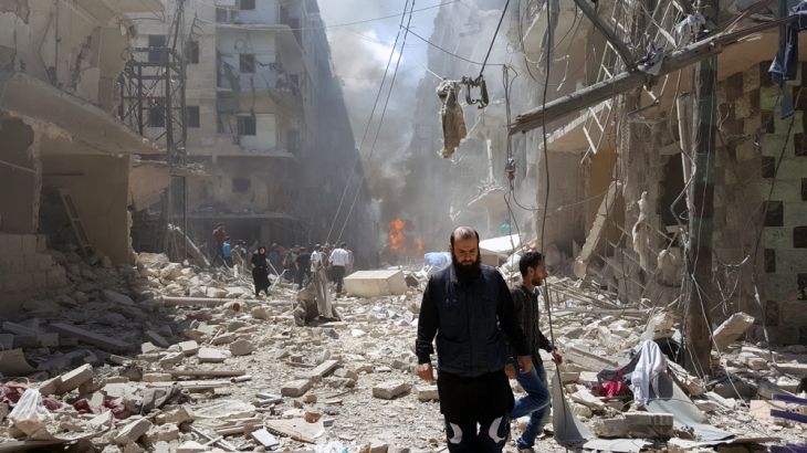 Aleppo bombings