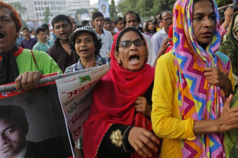 Bangladesh protests - Samad