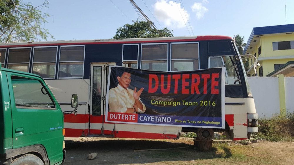 The mayor of Iligan is supporting the presidential candidacy of Rodrigo Duterte, a mayor of Davao also in Mindanao [Ted Regencia/Al Jazeera]