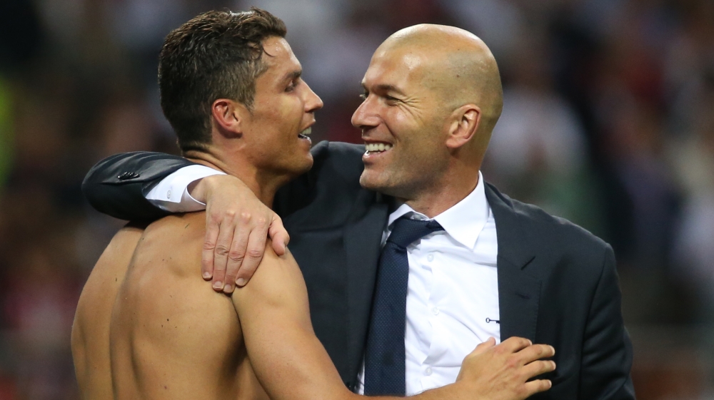  The Champions league is Zidane's first trophy as coach of Real Madrid [Reuters]