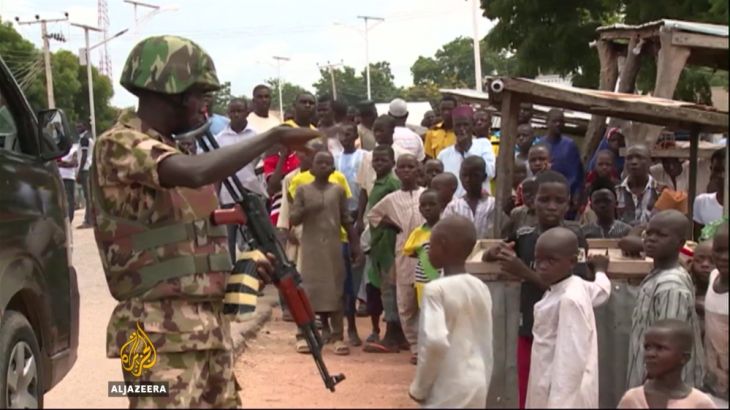 Nigeria military barracks