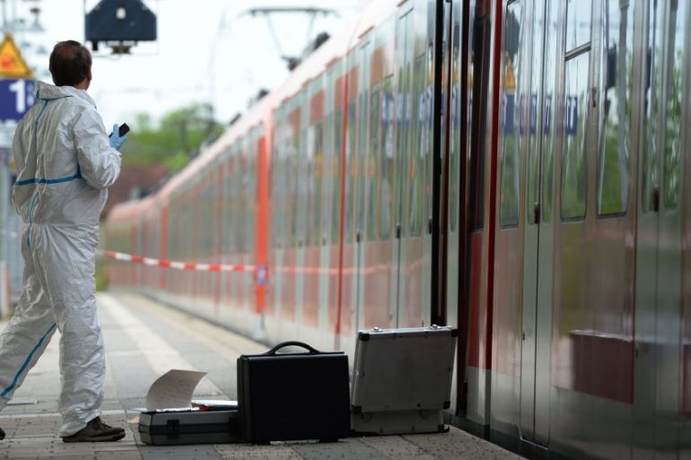 Knife attack at railway station near Munich