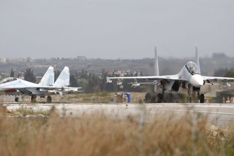 Russian airspace forces in Syria