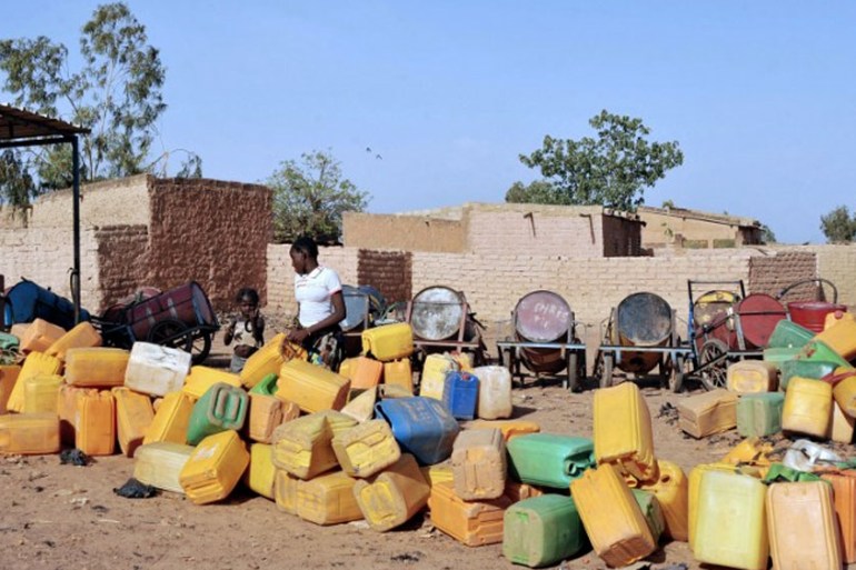 Drought leads to water shortages in Burkina Faso