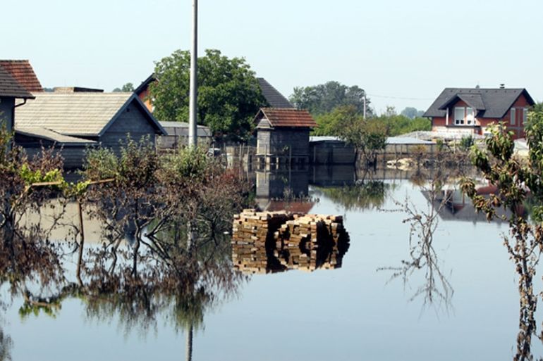 Floods hit southeast Europe