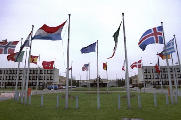 The NATO headquarters in Brussels [Getty]