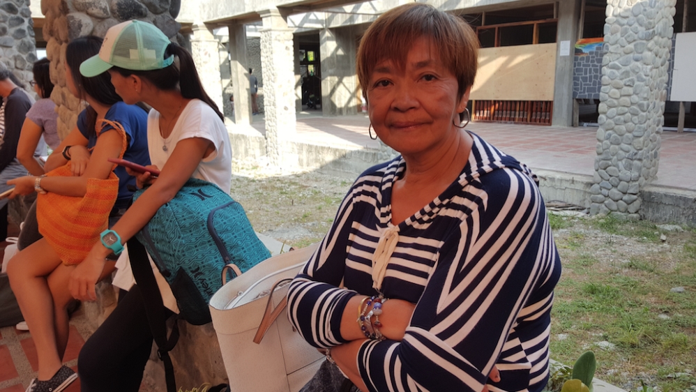 Siony Misador, 62, is a Batanes native but has lived in Manila since she was 16 [Ted Regencia/Al Jazeera]