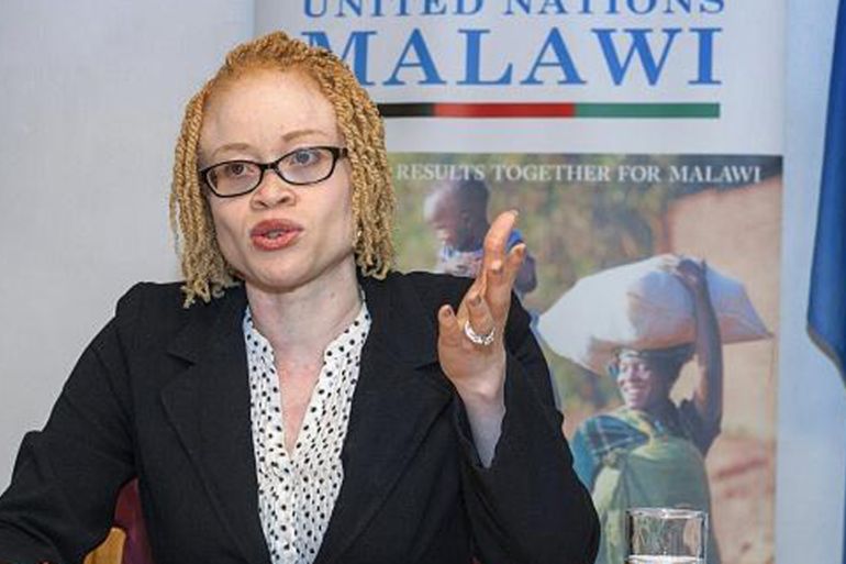 United Nations Independent Expert on the enjoyment of human rights by persons with albinism, Ms. Ikponwosa Ero
