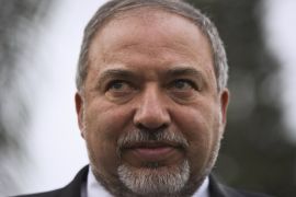 Israel''s Foreign Minister and head of Yisrael Beitenu party Lieberman visits Sderot