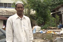 Rohingya man in Malaysia