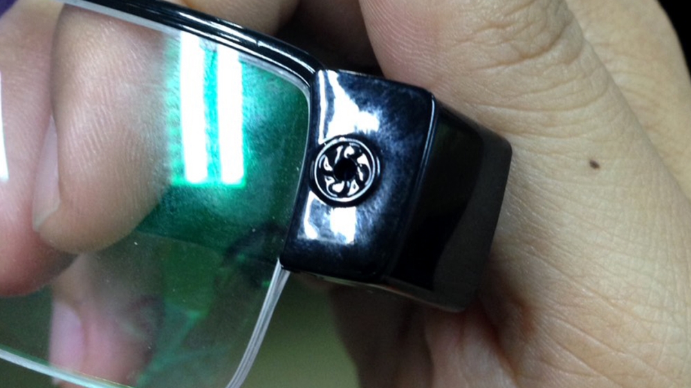 A a set of glasses with a hidden camera used by students caught cheating in exams [Pakarat Jumpanoi/Rangsit University via AP]