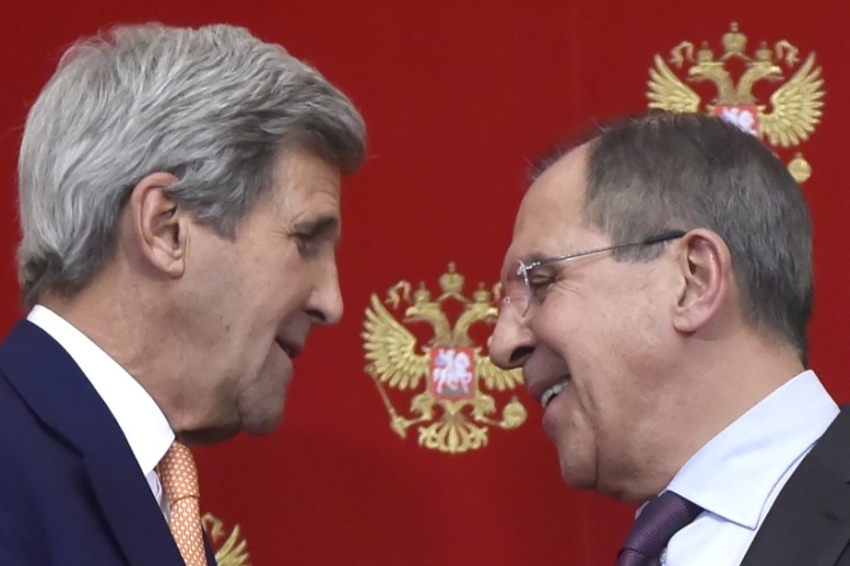 John Kerry, Sergey Lavrov
