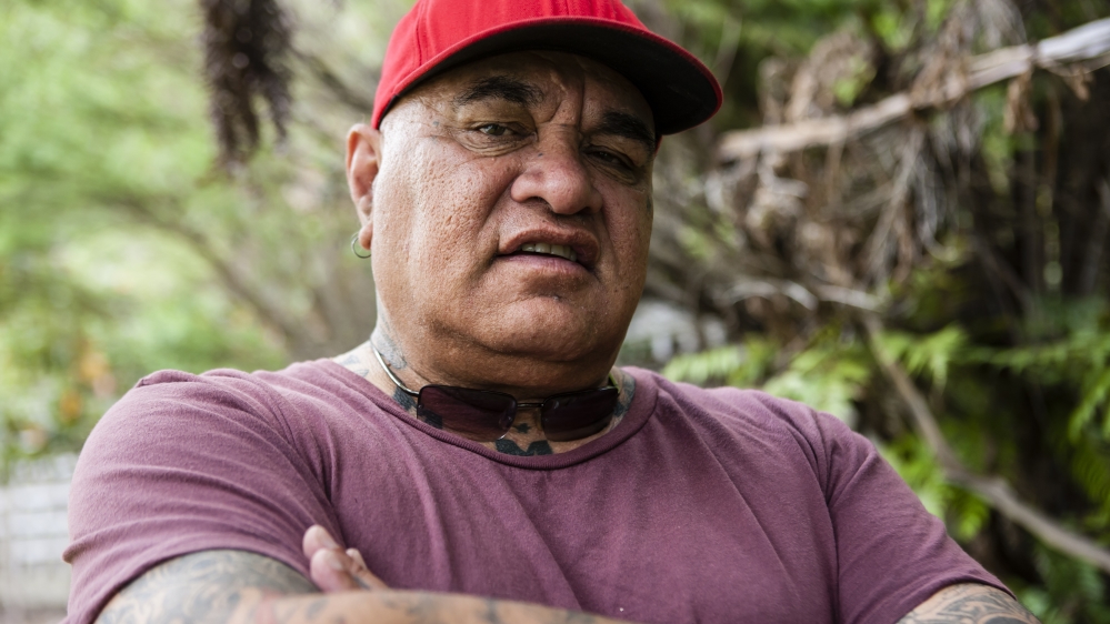 Edge Te Whaiti, a Mongrel Mob gang member, works to encourage communication between rival gangs [Aaron Smale/IKON Media]