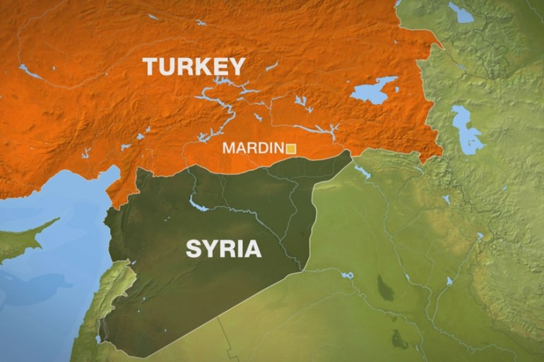 Map of Mardin