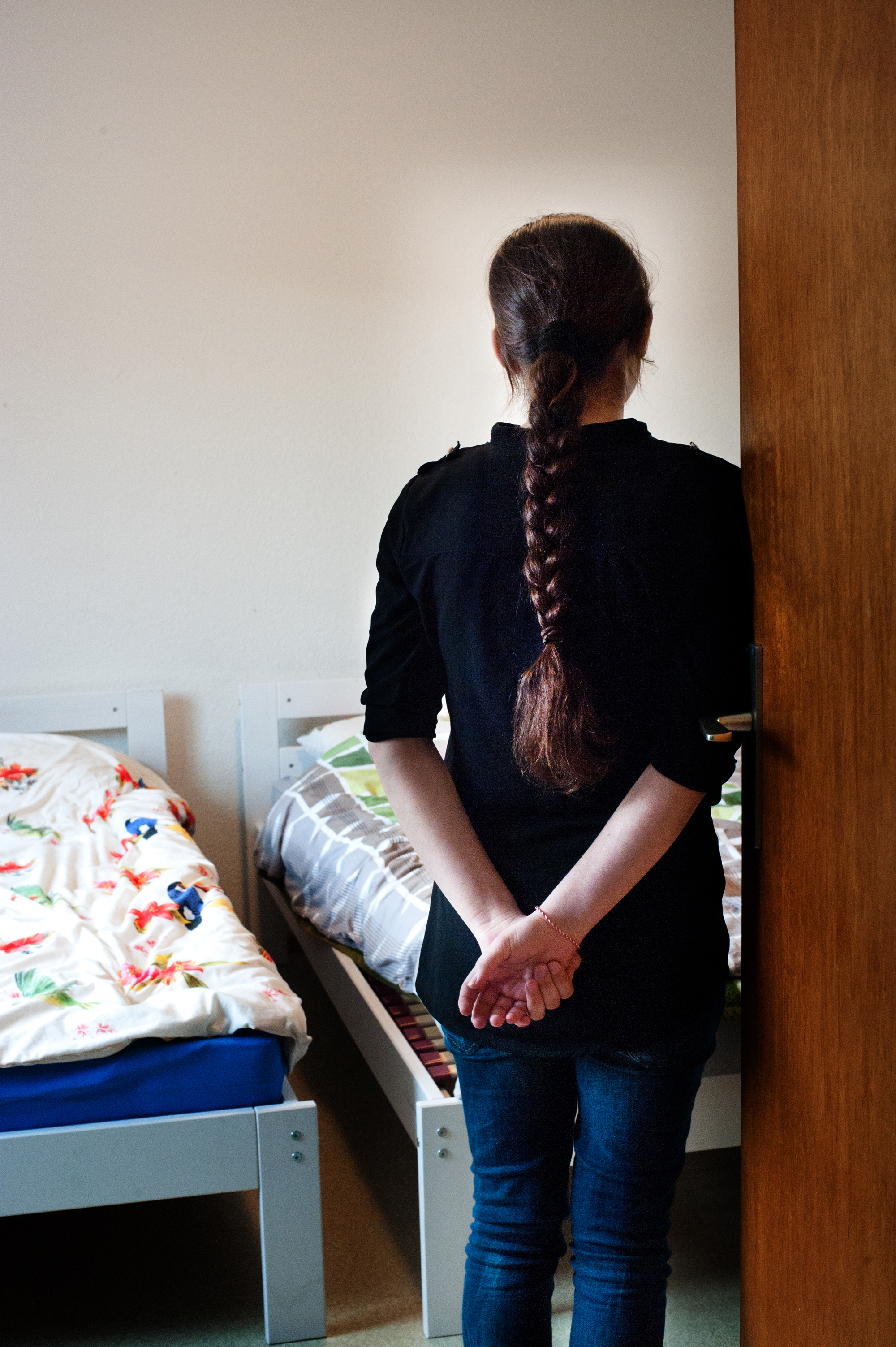 Rana, 15, lives in a village in southern Germany after escaping ISIL captivity [Mona van den Berg/Al Jazeera]