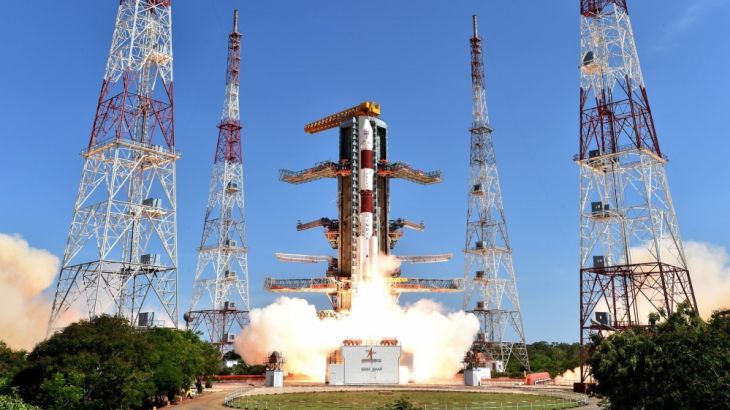 Indian Space Research Organisation successfully launchs 20 satellites setting new record