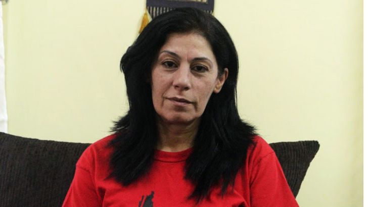 Palstinian lawmaker Khalida Jarrar