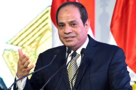 Sisi speaks at Al-Asmarat district in Al Mokattam area