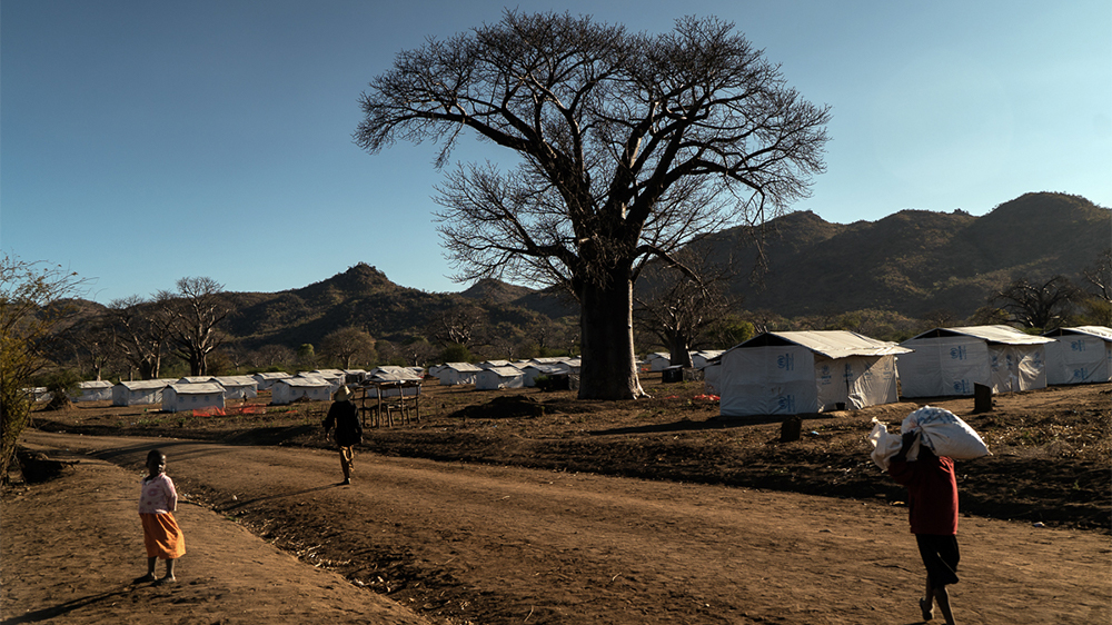  The Luwani camp in southern Malawi is spread over 160 acres and has a school, hospital and access to water [Sorin Furcoi/Al Jazeera]