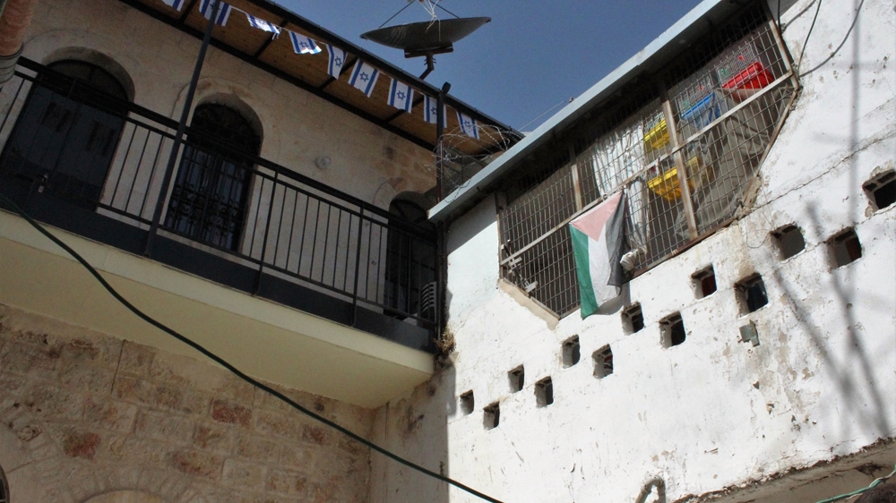 The Qerish family has lived in this building in the al-Saadiyeh neighbourhood, near the al-Aqsa mosque in Jerusalem's Old City, since 1936 [Mary Pelletier/Al Jazeera]