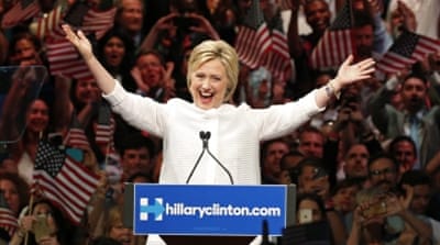 Democratic US presidential candidate Hillary Clinton [Reuters]