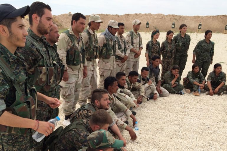 US syria training