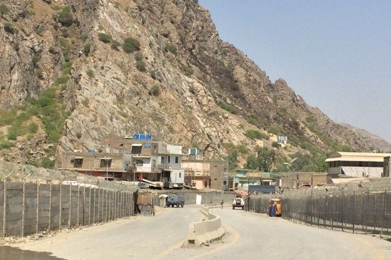 Pakistani side of Torkham gate