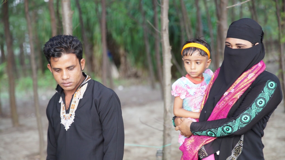 Kalam and his wife have been unable to register their marriage in Bangladesh [Maher Sattar/Al Jazeera]