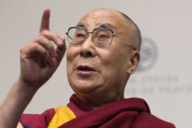 The Dalai Lama speaks at the United States Institute of Peace