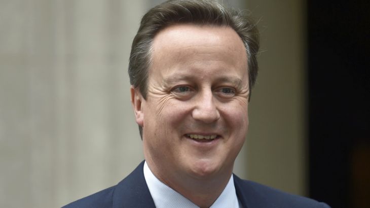 Britain''s Prime Minister, David Cameron, leaves number 10 Downing Street to go the House of Commons, in central London