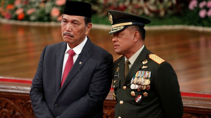 Indonesia Security Minister Luhut Pandjaitan