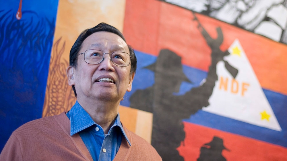 Filipino communist leader Jose Maria Sison has been living in exile in The Netherlands since 1987 [AP File Photo]