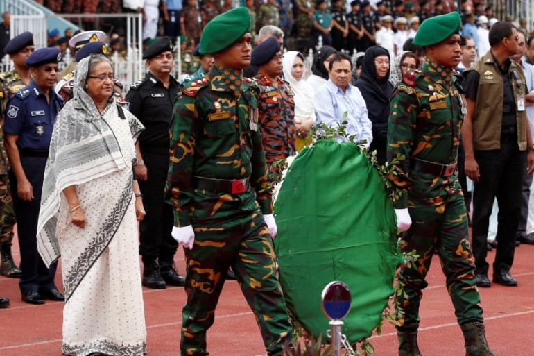Bangladesh''s Prime Minister Hasina Dhaka attack