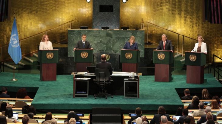 UN Secretary-General candidates debate live on TV