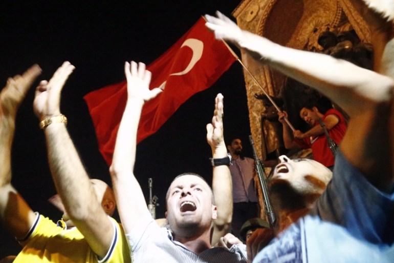 Attempted coup d''etat in Turkey
