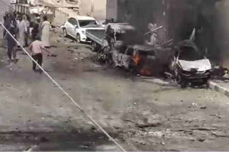 Manbij coalition air strikes